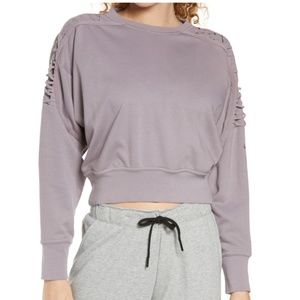 NEW Nike Therma Fleece Crop Sweatshirt